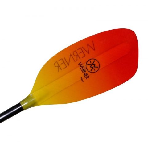 Werner Player Bent Carbon Glass Kayak Paddle-0