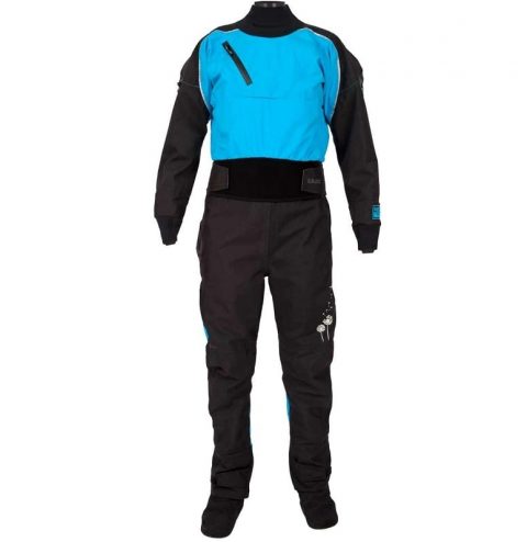 Kokatat Icon Gore-Tex Drysuit Womens Electric Blue From Northeast Kayaks